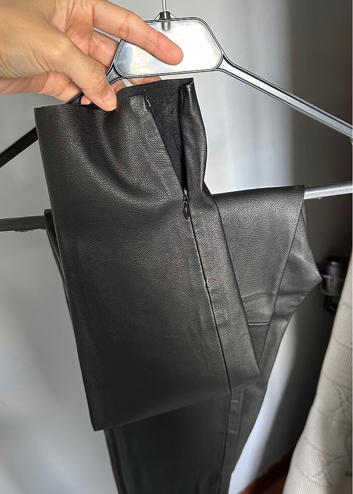 Zara Deri Pantolon - Görsel 3