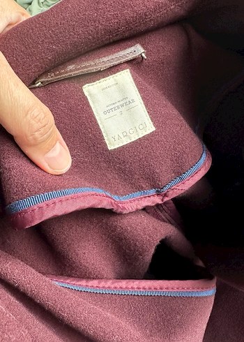 Markası-Yargıcı %80 Wool yün. Astarsız Trençkot - Görsel 7