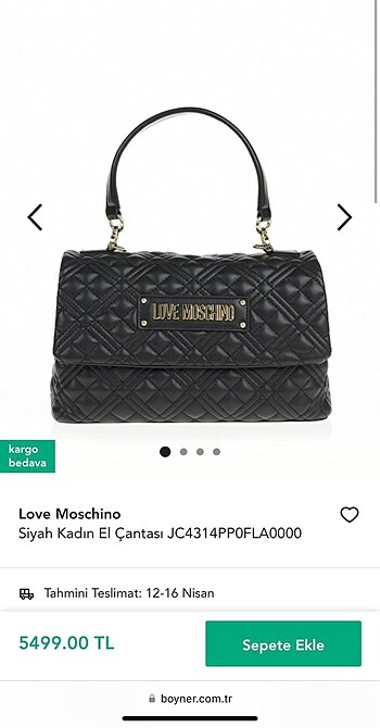 Love moschino çanta