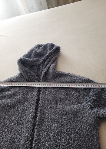 m Beden gri Renk peluş hırka