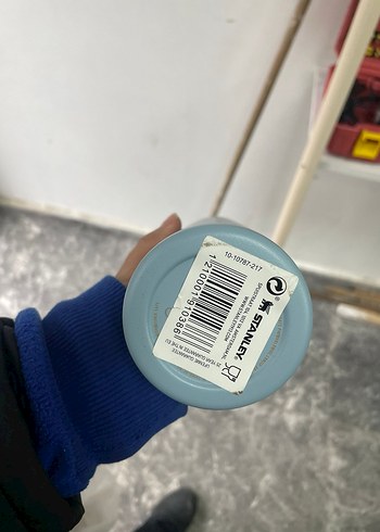 Çocuklar için Pastel Mavi Stanley Termos - Görsel 3