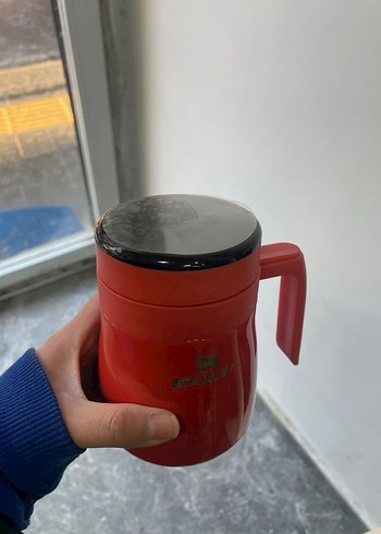 Kırmızı Stanley Çocuk Termos Şişesi - Görsel 2