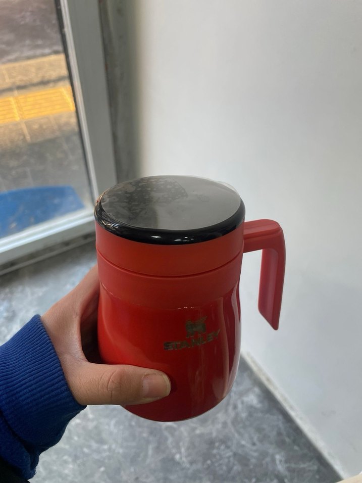 Kırmızı Stanley Çocuk Termos Şişesi - Görsel 2