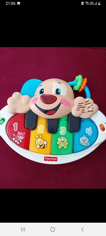 Fisher Price Eğitici piyano