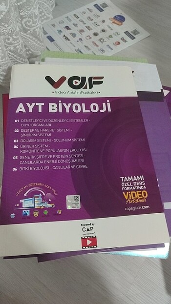 Ayt biyoloji çap