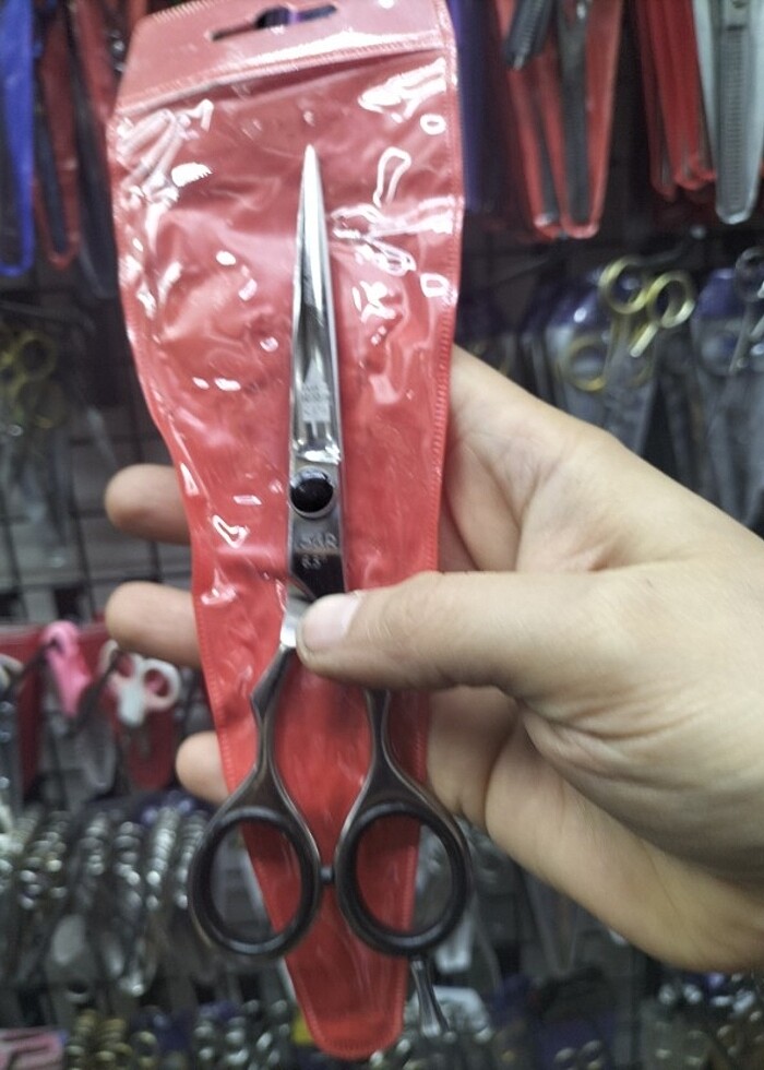 Kuaför berber makasi profesyonel 6,5 inc - Görsel 4