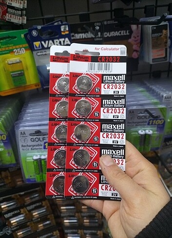 10adet CR2032 pil - Görsel 2