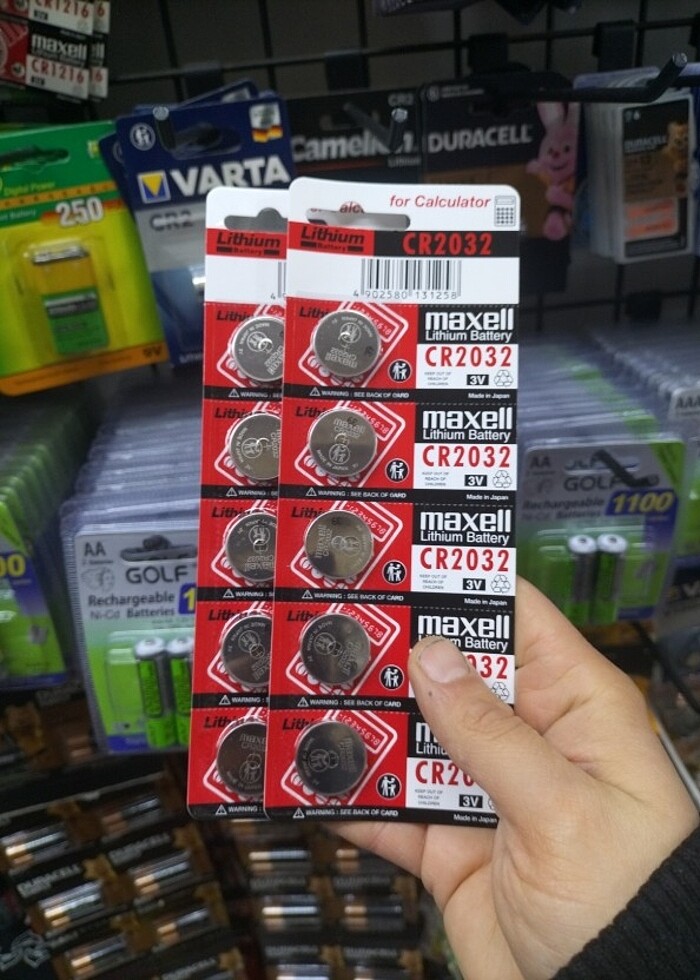 10adet CR2032 pil - Görsel 2