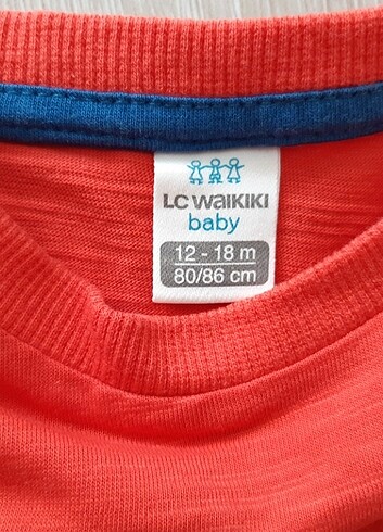 LC Waikiki 12-18 ay ( 80-86 cm) çocuk t-shirt