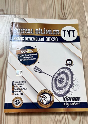 TYT Sosyal Bilimler Branş Denemeleri 30x20