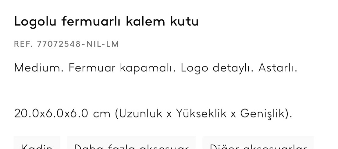 Beden Mango logolu cüzdan kalemlik