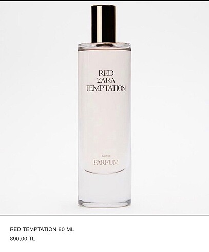 Zara parfüm 80 ml