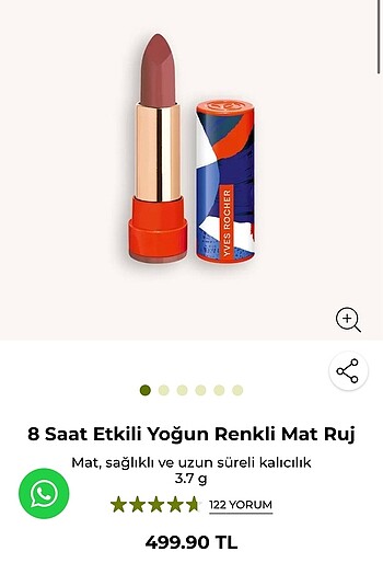 YVES ROCHER 0.2 Şeftali