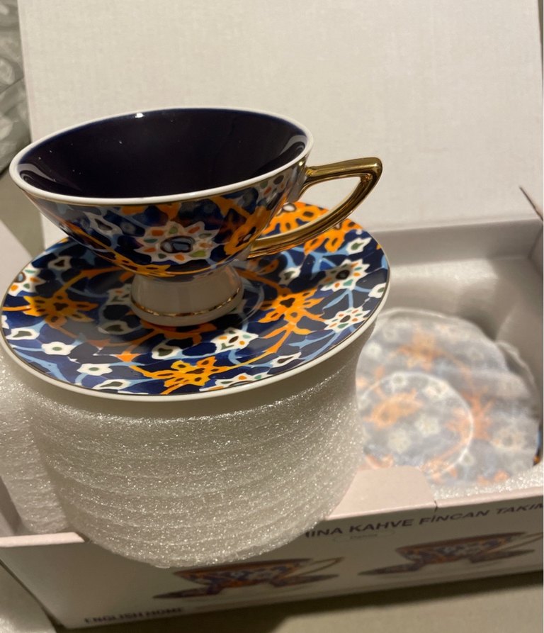 English home 2 li Kahve Fincan Takımı - Görsel 5