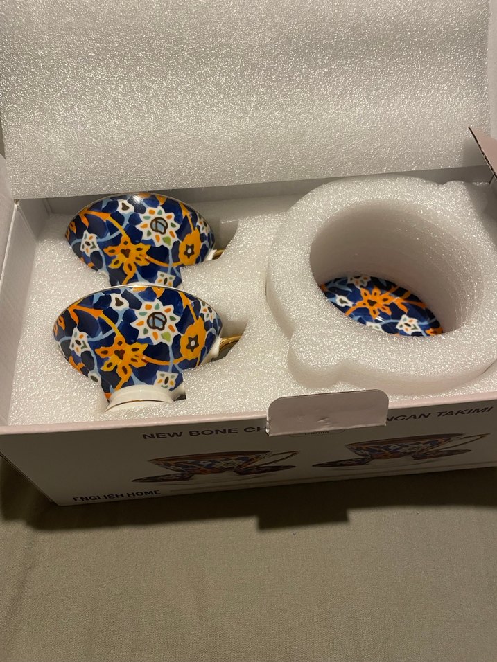 English home 2 li Kahve Fincan Takımı - Görsel 3