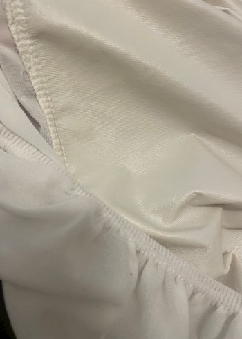 Çift Kişilik Sıvı Geçirmez Yatak Alezi Beyaz - Görsel 5