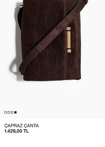 Kahverengi Deri Yılan Desenli Kadın Çanta - Görsel 2
