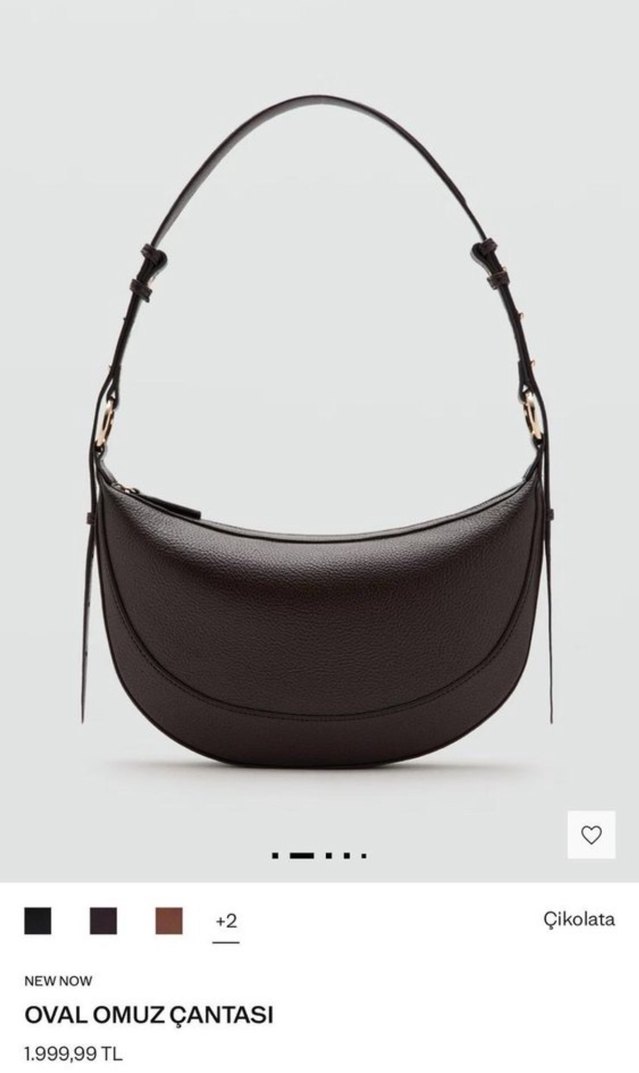 Kahve Deri Kadın Çantası - Görsel 2