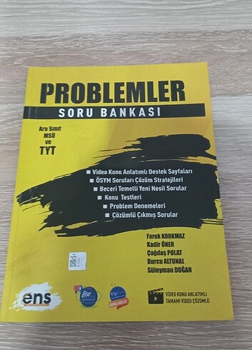 Ens yayınları problemler soru bankası