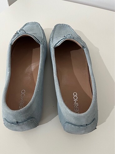 41 Beden mavi Renk Derimod loafer