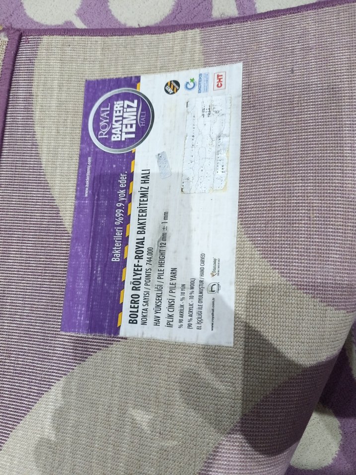 Royal Marka 4 metre kare Halı 2 Adet fiyatıdır - Görsel 2