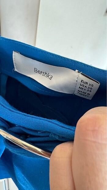 xs Beden lacivert Renk Şort etek