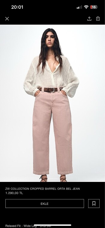 Zara Orta Bel Jean