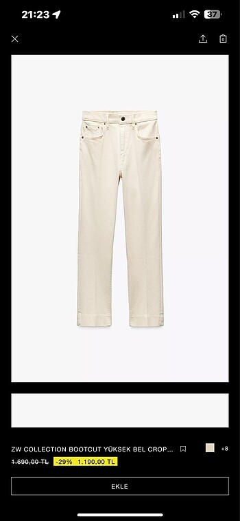 Zara Zara pantolon