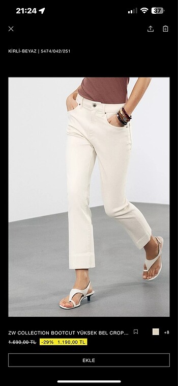 Zara pantolon