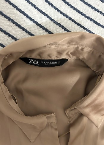 Zara Zara saten gömlek