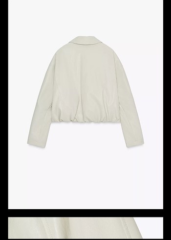 xs Beden beyaz Renk Zara Bomber ceket