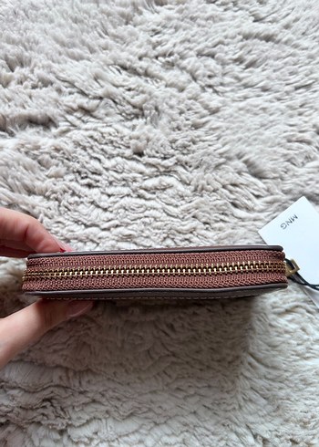 Mango Kahverengi Deri Kadın Cüzdanı - Görsel 4