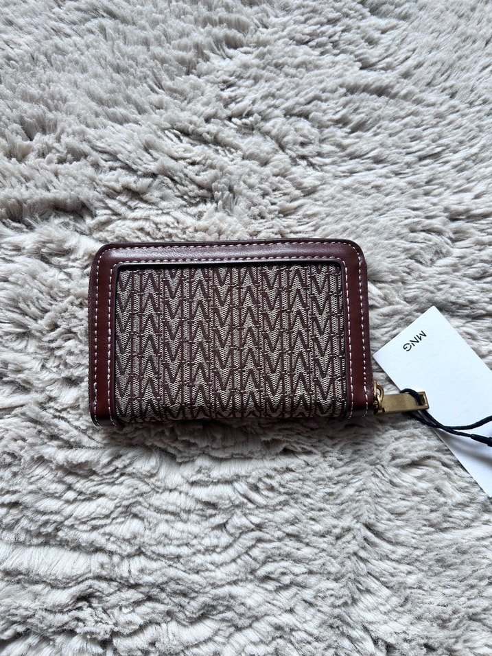 Mango Kahverengi Deri Kadın Cüzdanı - Görsel 3