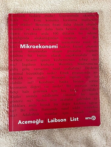 Acemoğlu microekonomi