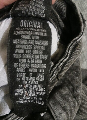 PULL& BEAR 36 BEDEN ORJİNAL ERKEK JEANS - Görsel 6