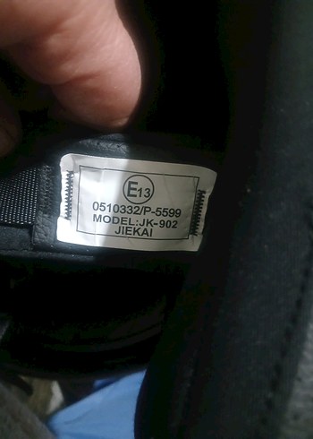 JIEKIA 902 CENE ACILIR GUNEŞLIK DETAYLI M BEDEN  KASK - Görsel 12