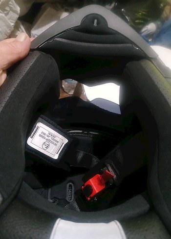 JIEKIA 902 CENE ACILIR GUNEŞLIK DETAYLI M BEDEN  KASK - Görsel 9