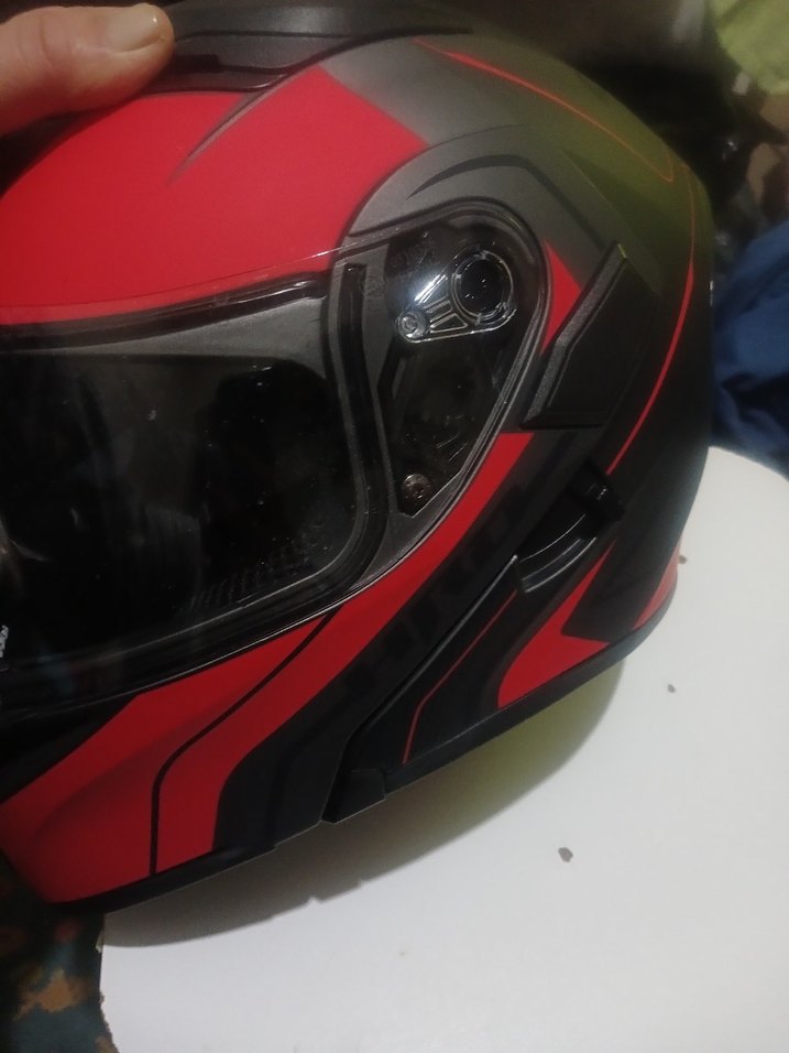 JIEKIA 902 CENE ACILIR GUNEŞLIK DETAYLI M BEDEN  KASK - Görsel 5