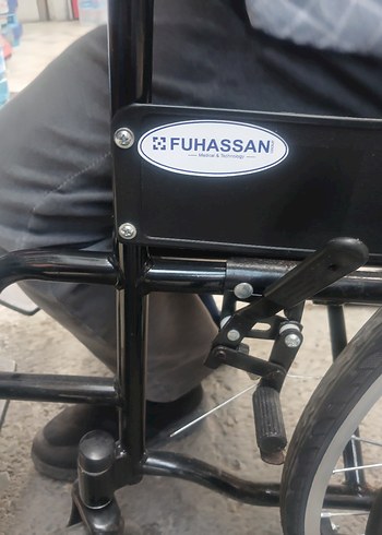 Siyah Gri hasta  Arabası - Görsel 5