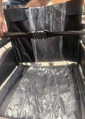 Siyah Gri hasta  Arabası - Görsel 7