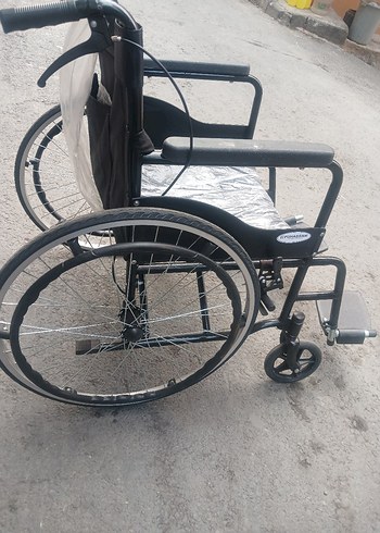 Siyah Gri hasta  Arabası - Görsel 6