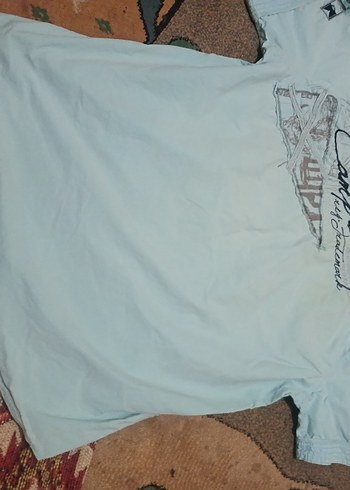 CAMP DAVID XL EKOSELI Turkuaz Kısa Kollu  erkek Gömlek - Görsel 3