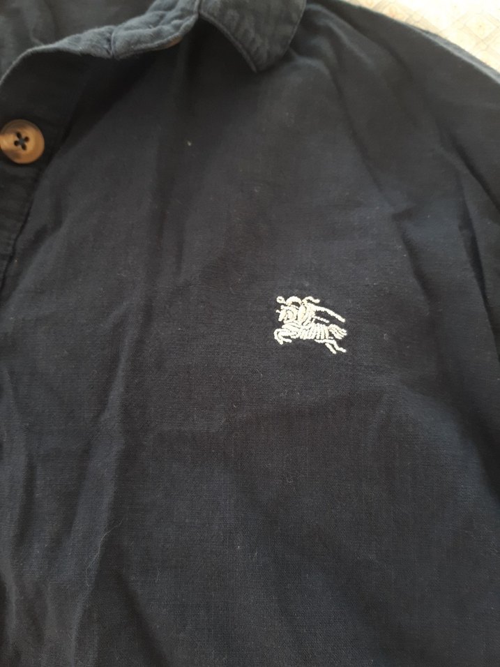 Burberry Orjinal Gömlel Elbise - Görsel 2