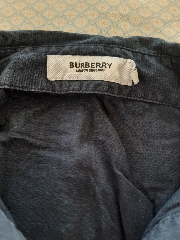 Burberry Orjinal Gömlel Elbise - Görsel 5