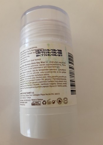 MIXUP! Hindistan Cevizi ve Bambu Özlü Stick Wax - Görsel 3