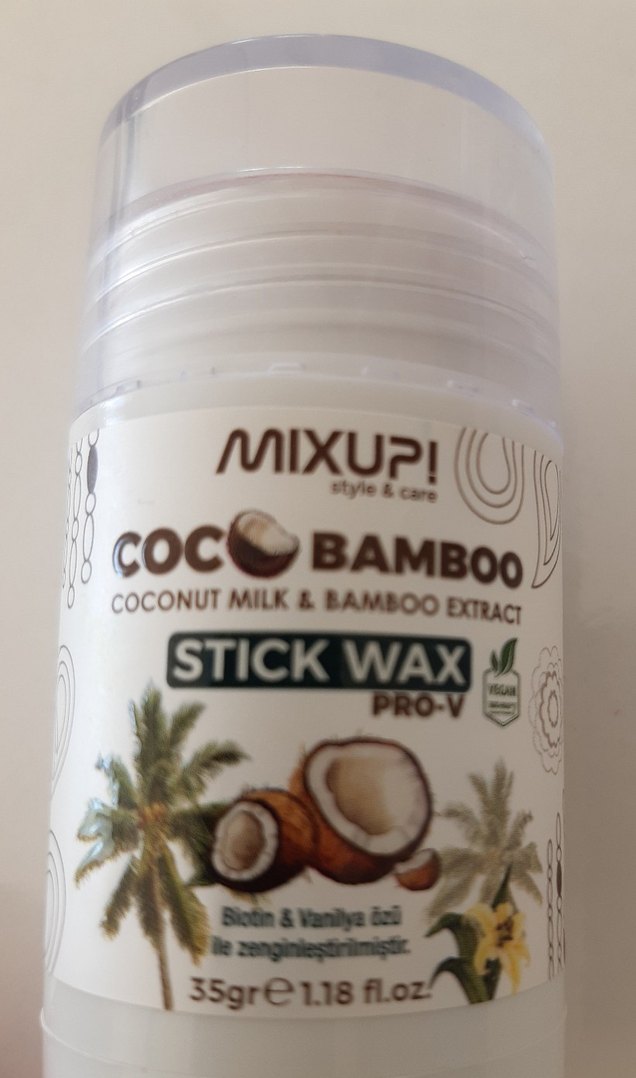 MIXUP! Hindistan Cevizi ve Bambu Özlü Stick Wax - Görsel 4