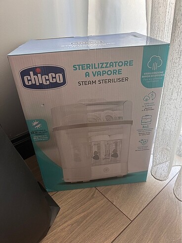 Beden beyaz Renk Chicco buharlı sterilazyon - hiç kullanılmadı