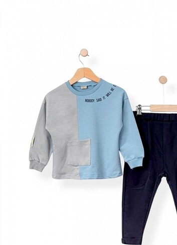 H&M 4235 Pamuklu mevsimlik erkek çocuk takım