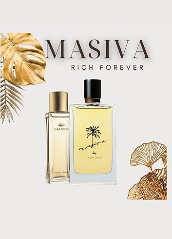 MASIVA-RICH FOREVER(LACOSTE-POUR FEMME) 50 ML