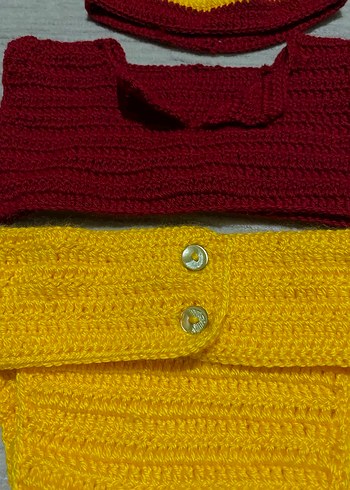 Winnie the Pooh Örgü Bebek Kostümü - Görsel 2